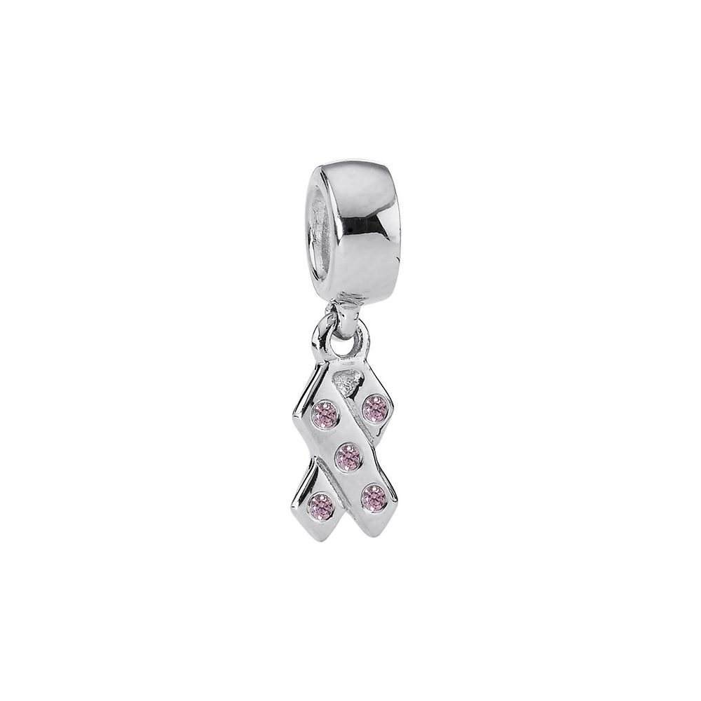 Pandora zilveren charm hanger Pink Ribbon kopen