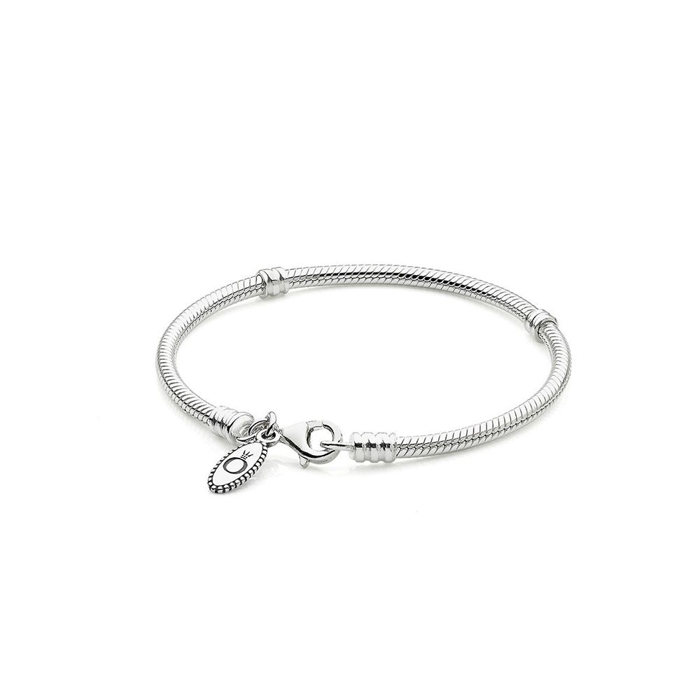 Steken Pence Mogelijk Pandora zilveren armband met karabijnsluiting 18 cm. kopen