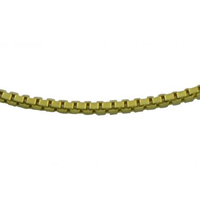 Geelgouden venetiaans collier 45 cm.