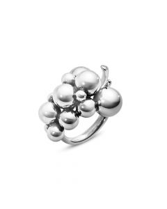 Georg Jensen zilveren Moonlight Grapes ring medium, 20000388