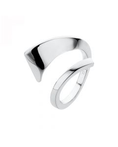 NOL zilveren ring glans, AG06109
